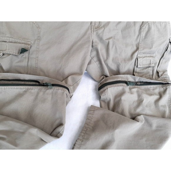 All Terrain Mens Kanki Convertible Cargo Pants 44 X38 Hiking Zip Off Leg Outdoor - Picture 7 of 12